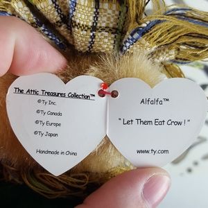 Ty Other - Alfalfa the Ty Attic Treasures Scarecrow Ty Other - Alfalfa the Ty Attic Treasures Scarecrow